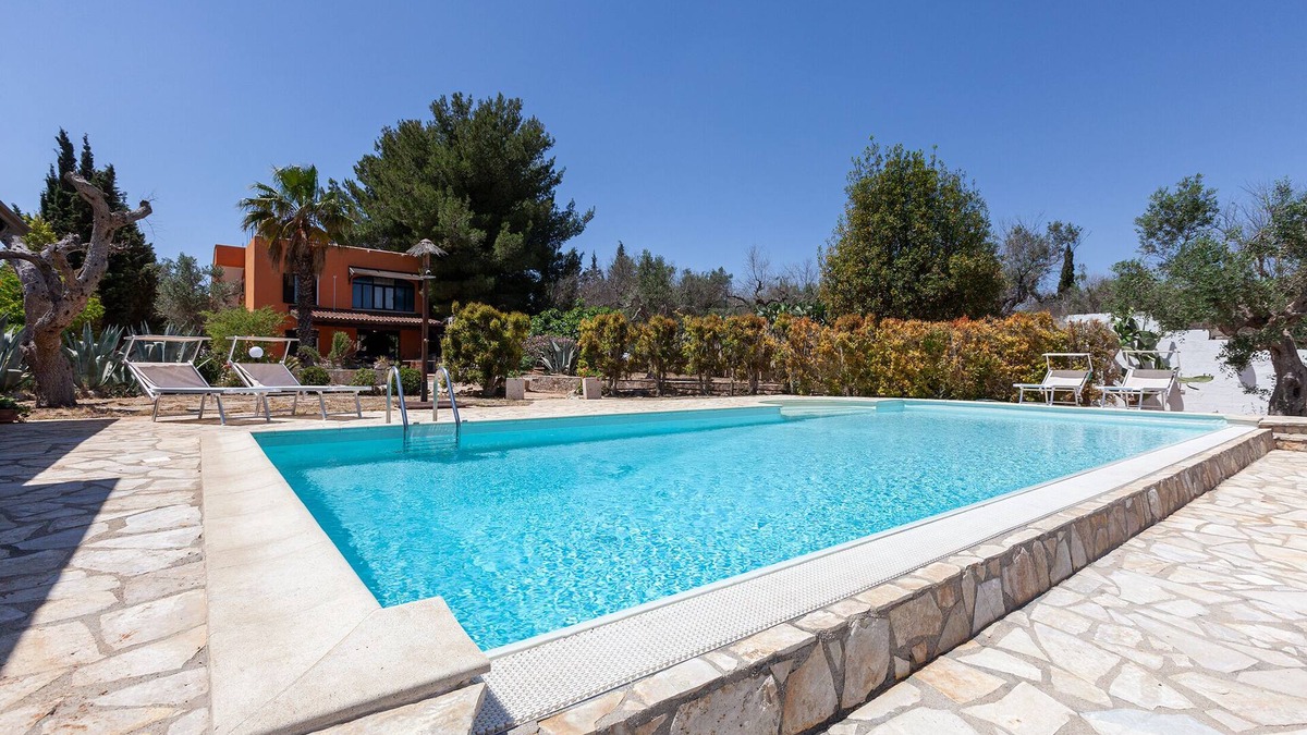 Collemeto Villa | Villa with salt pool and large fenced garden having 5 bedrooms and 2 bathrooms