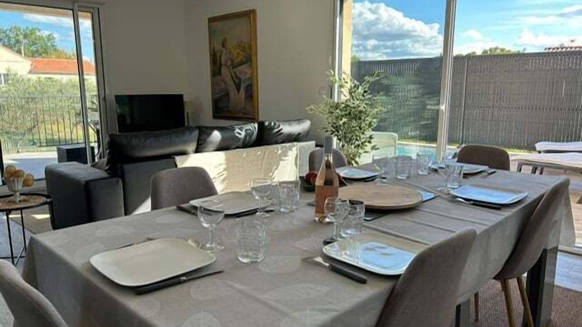 Saint-Ambroix House | Villa with swimming pool/6 people