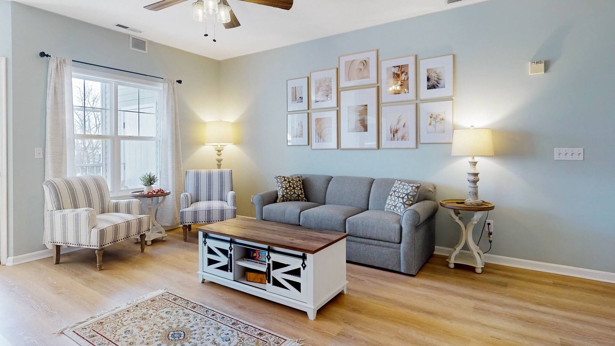 Rehoboth Beach Apartment | Villas at Bay Crossing retreat with pool & balcony - near beaches, shops, & golf