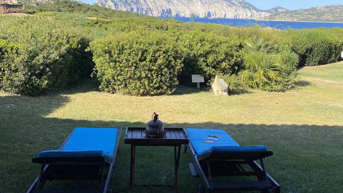 San Teodoro Villa | Villino D5 150mt from the beach overlooking the sea and Tavolara island
