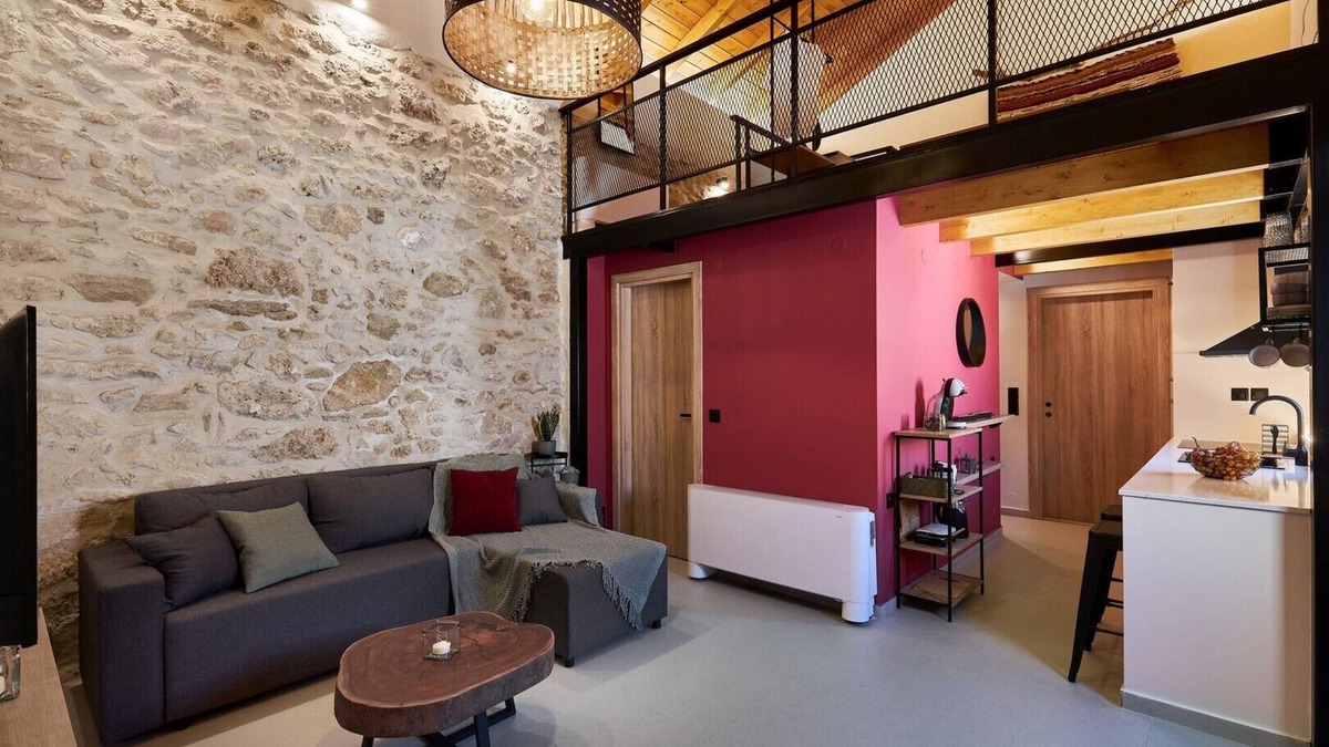 Archanes Apartment | Vin Dimora Suites with shared pool - Vino Roze