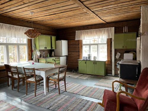 Kivijarvi Villa | Vintage atmospheric log house