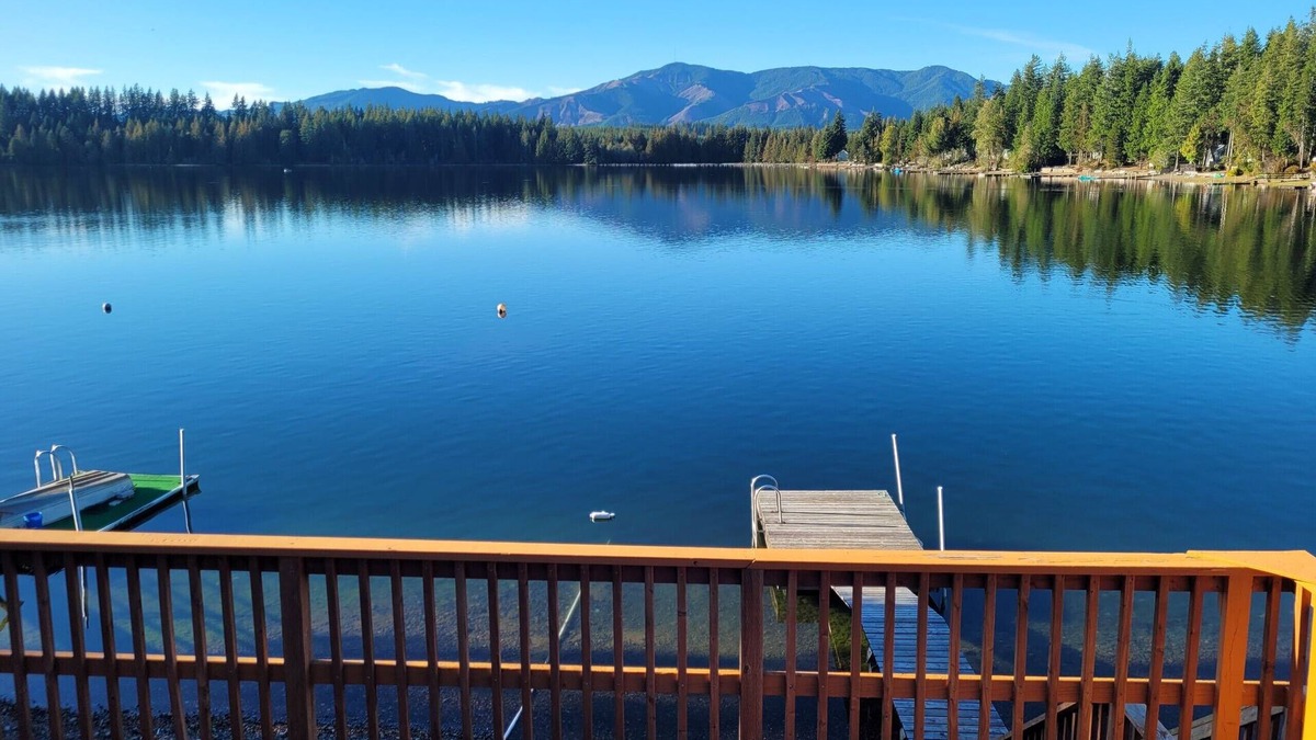 Matlock Cabin | Vintage Cabin on Lake Nahwatzel! Private dock and gorgeous views!