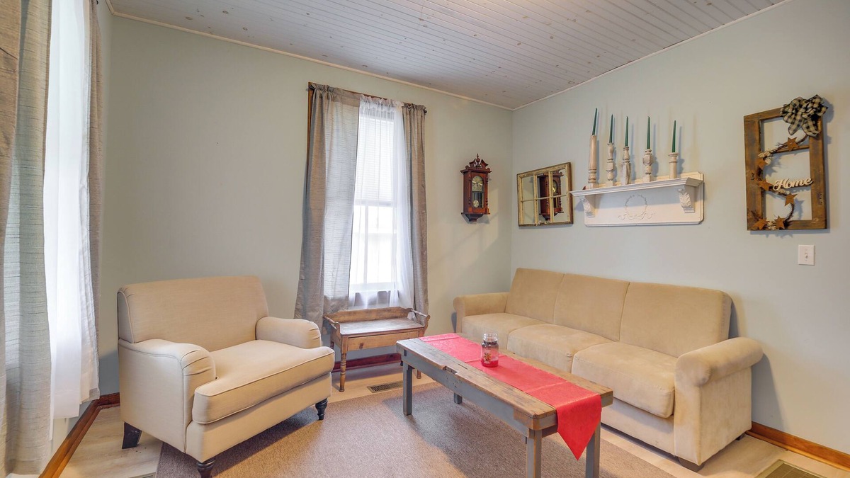 Port Henry Apartment | Vintage Moriah Apt: Close to Adirondacks Hiking!