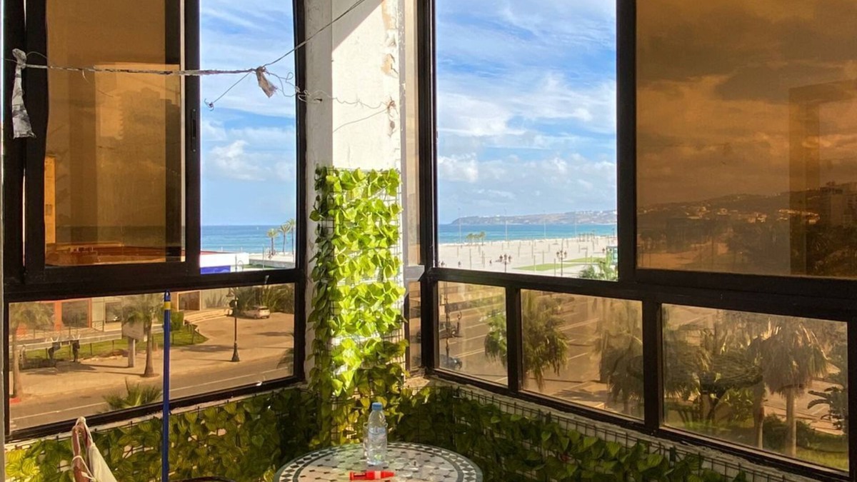 Tangier Apartment | Vintage Seaview APT Full City Center