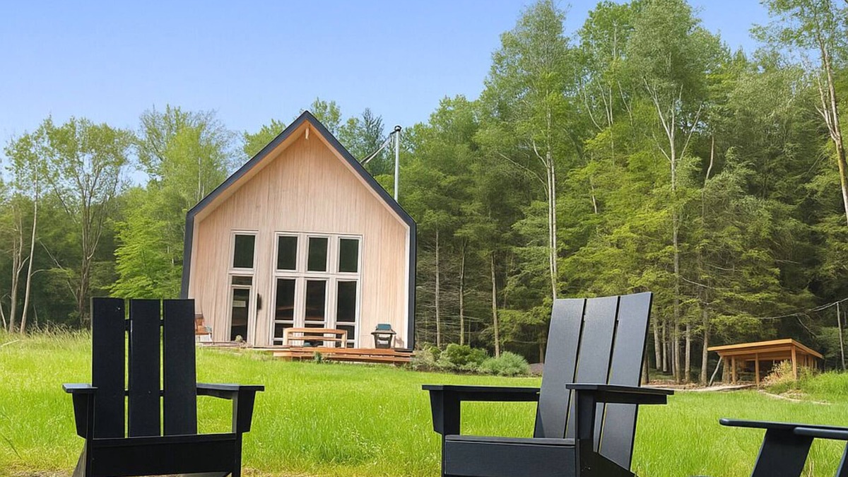 Swan Lake House | Vinyl Pines-Luxe Catskills Escape on 10 Acres