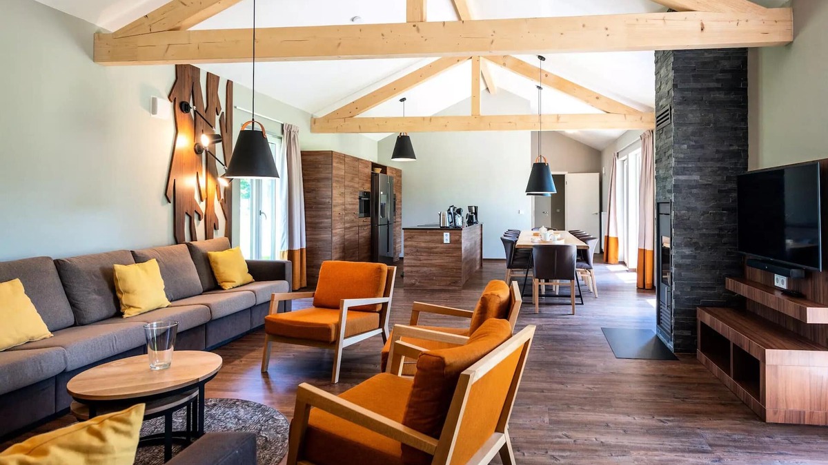 Leutkirch im Allgau House | VIP-Duplex-Cottage für 12 Personen