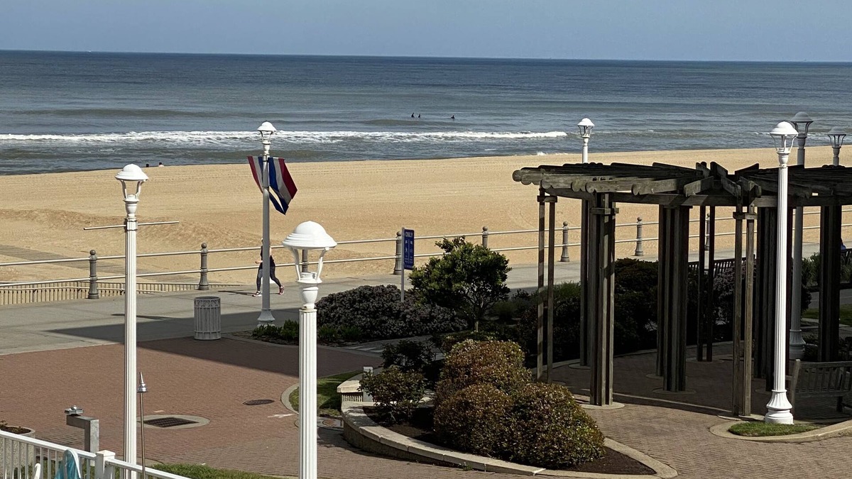 Virginia Beach Apartment | Virginia Beach Oceanfront Studio, Boardwalk, Balcony, Beach, Pool