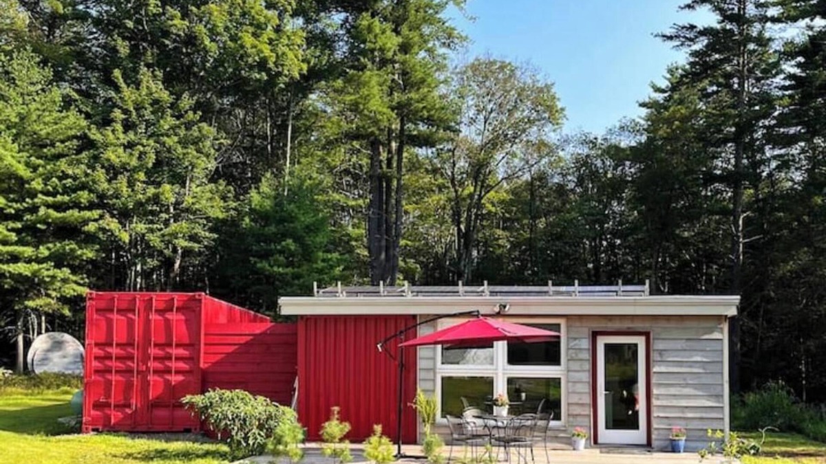 Stone Ridge House | Visit a farm-stay container house on a 30-acre organic forest in Stone Ridge, NY