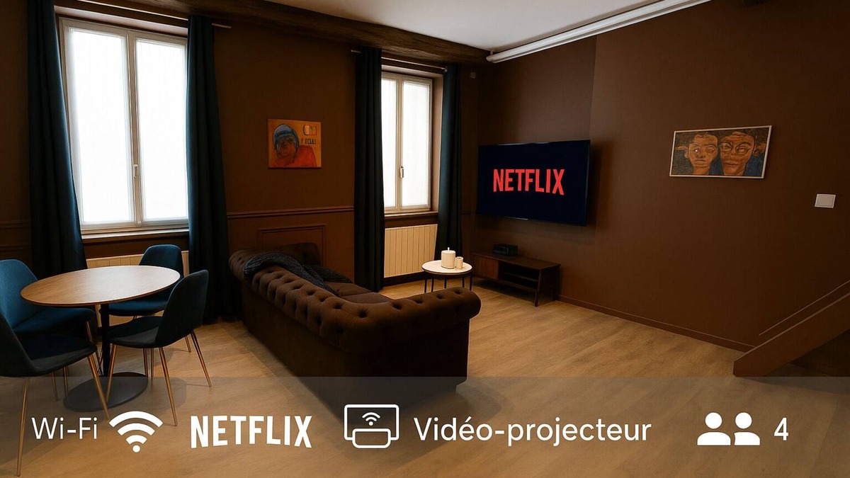 Vienne Apartment | Visit Jazz in the heart of Vienna, with a video projector just like at the movies! Hypercentre