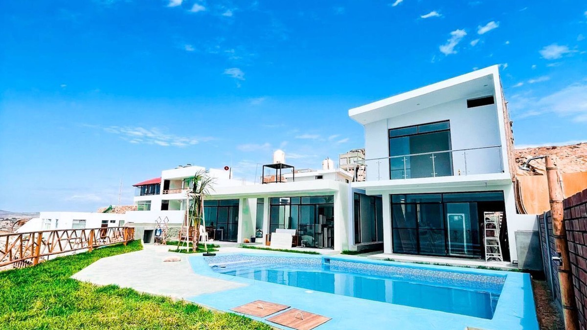 Punta Veleros House | Vista Linda Bungalow Punta Veleros, w/pool and view of the sea.