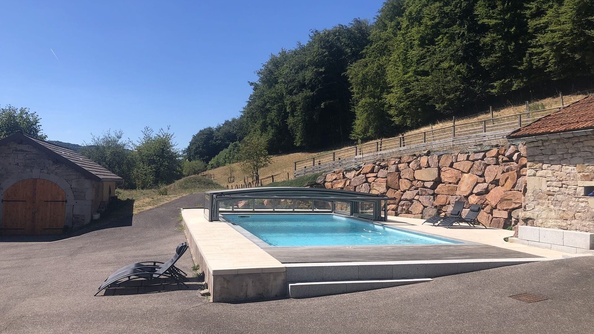 Le Val-d'Ajol House | VOSGES: Beautiful renovated farmhouse, quiet, private pool