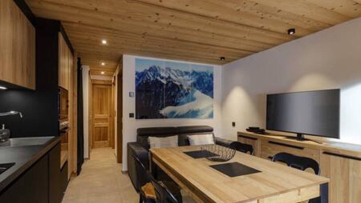 Les Praz-de-Chamonix Apartment | Vouvy - Moderne 4pax Remontée Flégère 5min Praz Arve