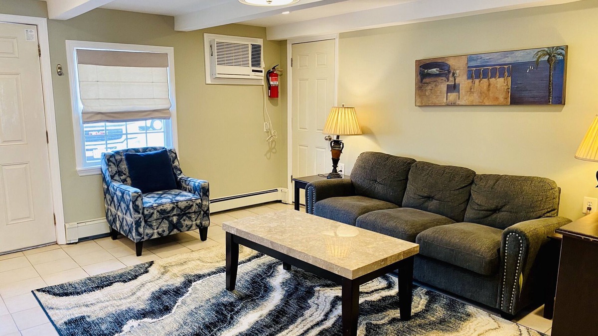 Seaside Heights Apartment | VRBO PREMIER HOST LISTING - 2 BR BEACH SUITE - TWO POOLS. Full Kit & Liv Rm