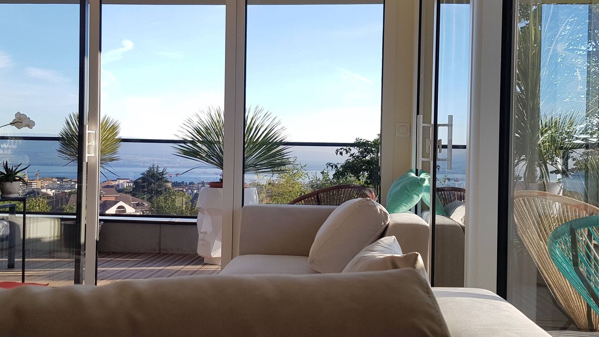 Thonon-les-Bains Apartment | Vue Panoramique Lac et Montagne