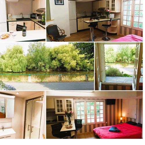 Malestroit Apartment | vue sur canal malestroit studio