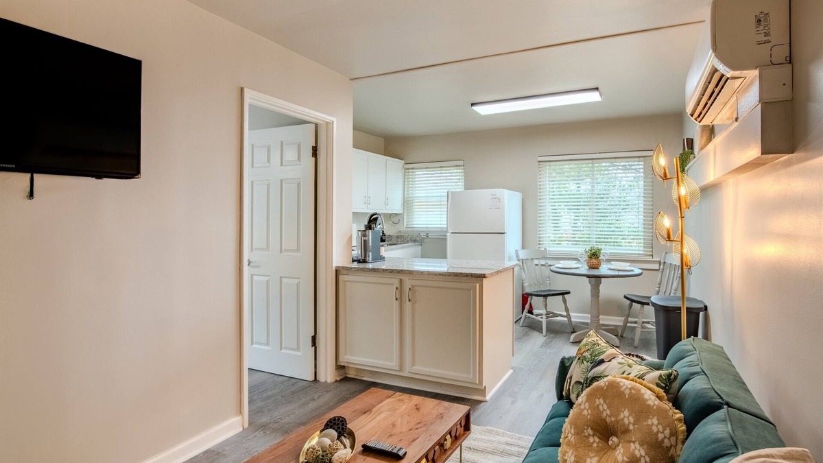 Five Points South Condo | Vulcan's Emerald Hideaway B4 - King Bed/WiFi/City