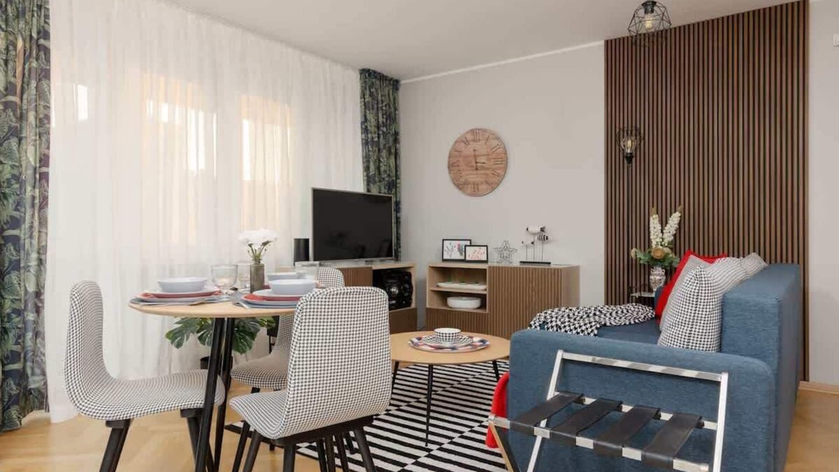 Zoliborz Apartment | Włościańska 10B | Modern Apartment | Balcony