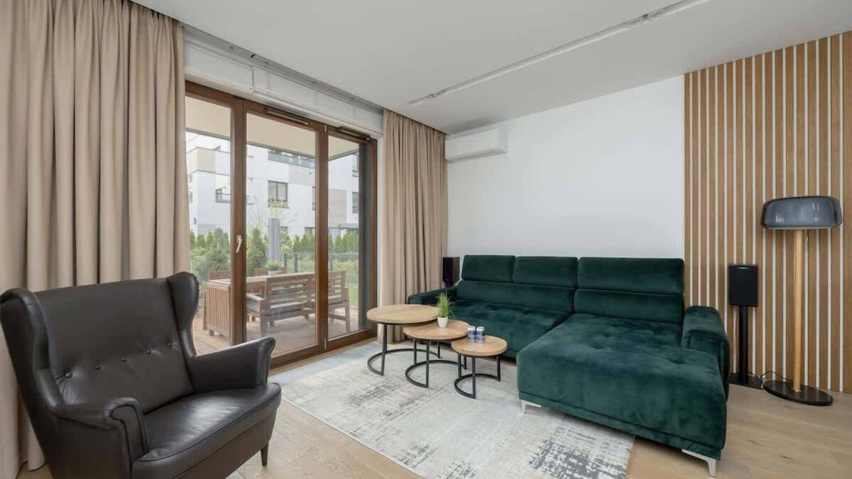 Ochota Apartment | Włodarzewska 70F | Fashionable Apartment | Parking