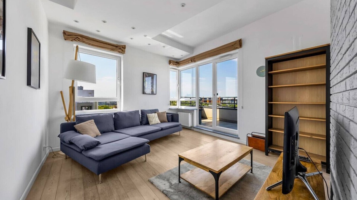 Ochota Apartment | Włodarzewska Apt - 55m2, Parking, Balcony - by Rentujemy