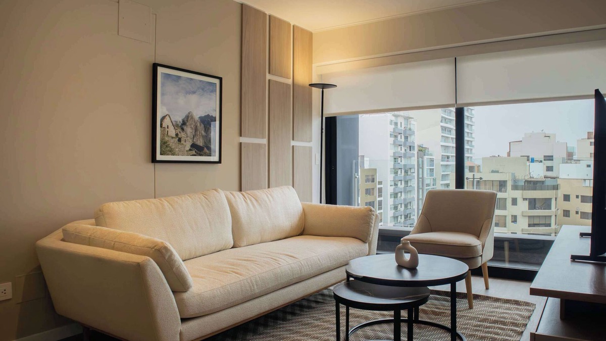 Reducto Apartment | w* | Elegant 2BR Apartment in Miraflores Steps from Larcomar