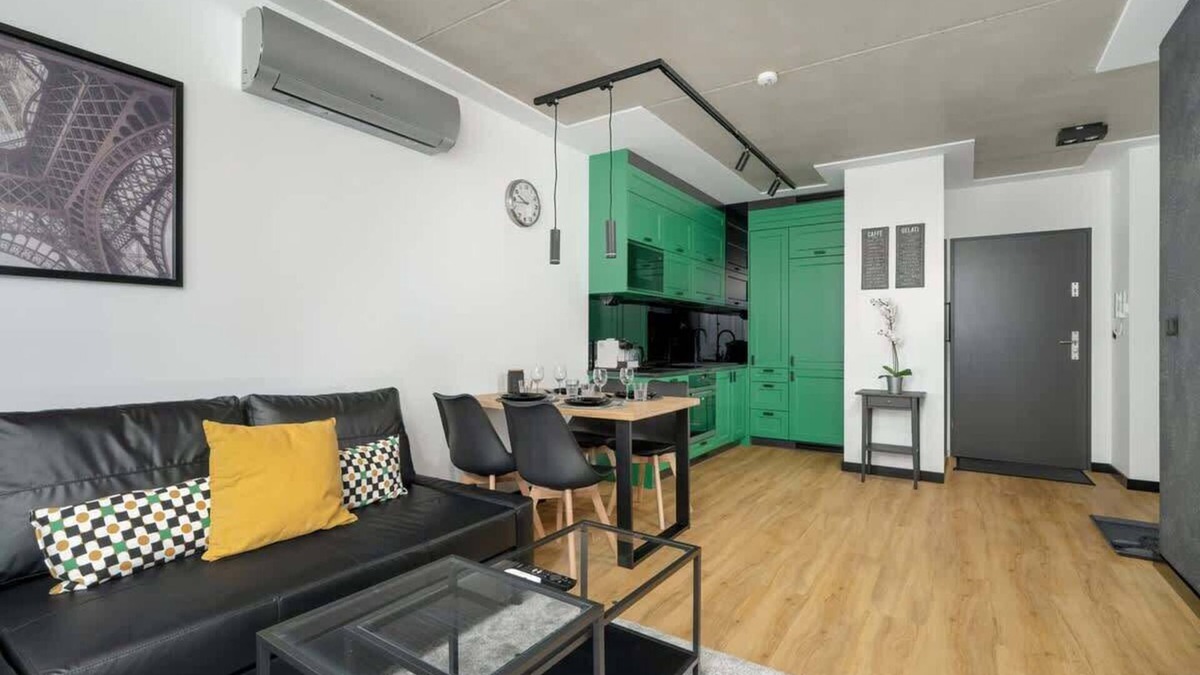 Nowe Miasto Apartment | Wagrowska 12D | Stylish Apartment | Parking