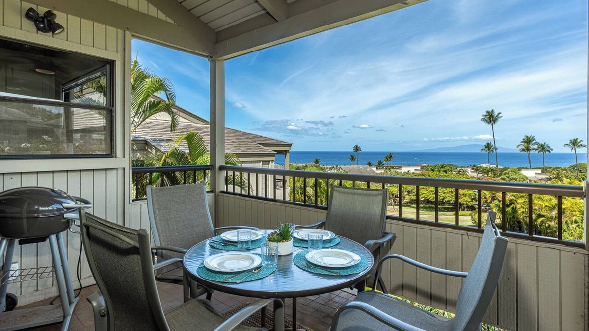 Wailea Condo | Wailea Ekolu 804 | 1BD/2BA | Ocean Views | Prime Wailea Location