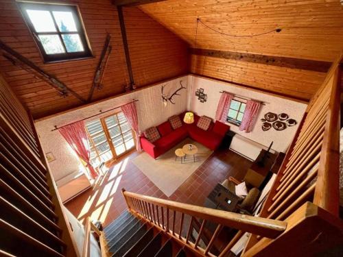 Kattersdorf House | Waldferienhaus 98 im bayerischen Waldferiendorf I 3 Schlafzimmer I Lagerfeuerplatz