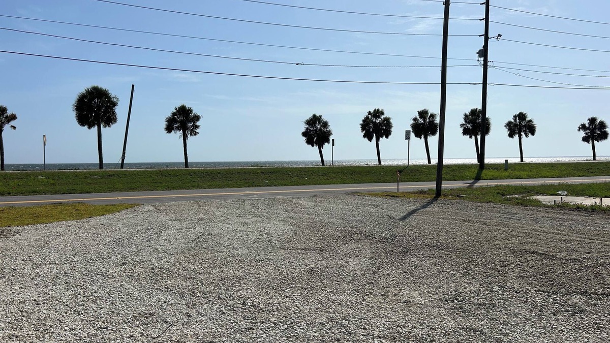 Port St. Joe RV Rental | Walk across the street to put your toes in the sand! Beautiful sunset views!