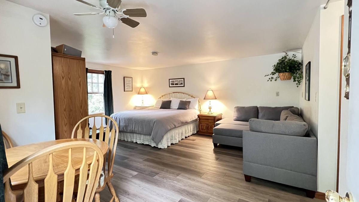 Washington Island Apartment | Walk from the ferry-lake access, only for Cedar Point Inn guests.