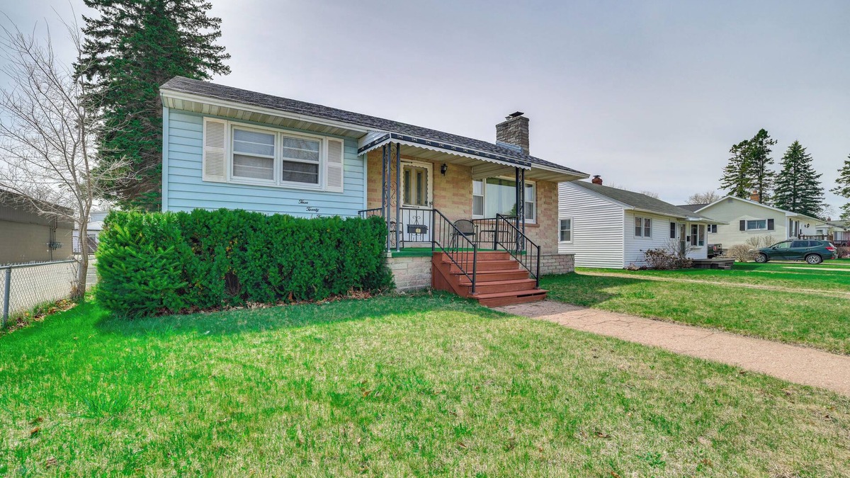 Alpena House | Walk to Beach: Lake-View Home in Alpena!