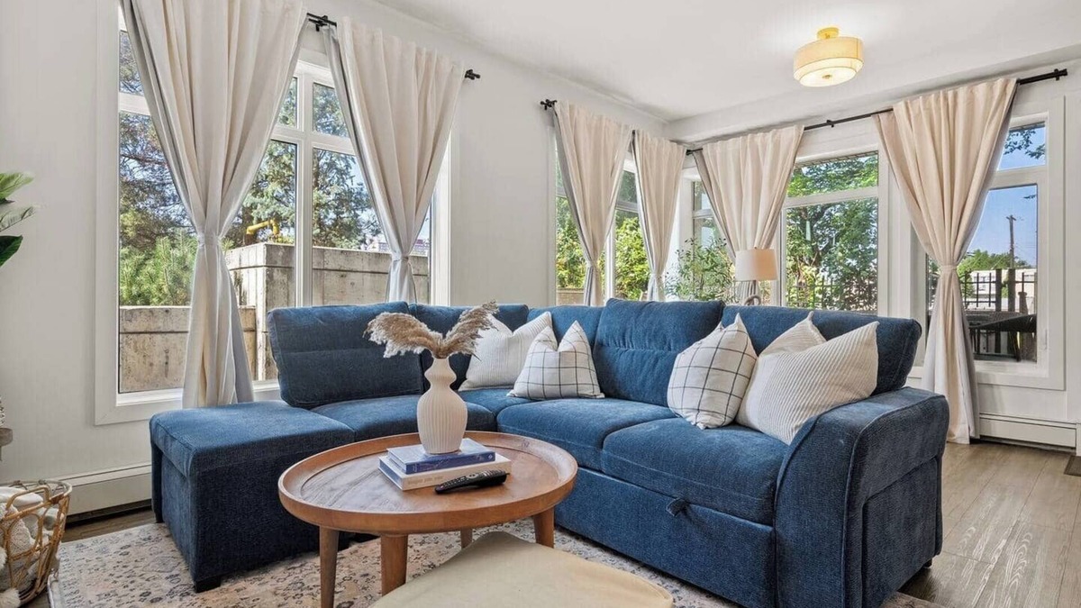 Whyte ave Condo | Walk to cafes, Safeway, and trails from this stylish Whyte Ave groundfloor suite