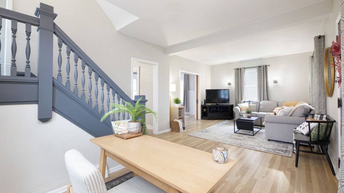 Highland Square House | Walk to Highland Square, Hot Tub, Sleeps 8!