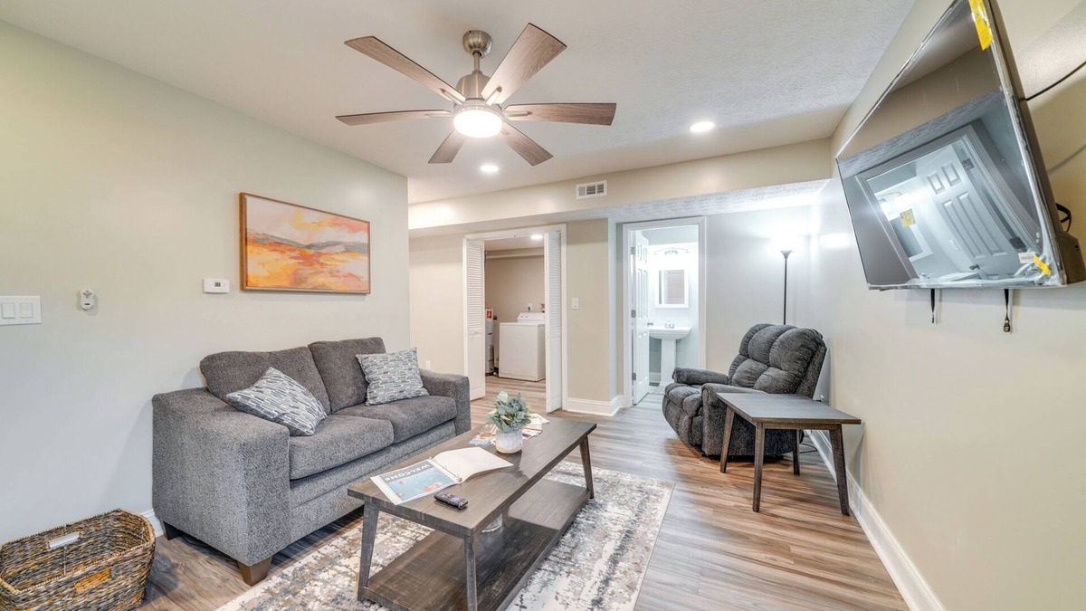 Clifton Heights House | Walk to Mellwood Art Center: Home w/Private Deck!