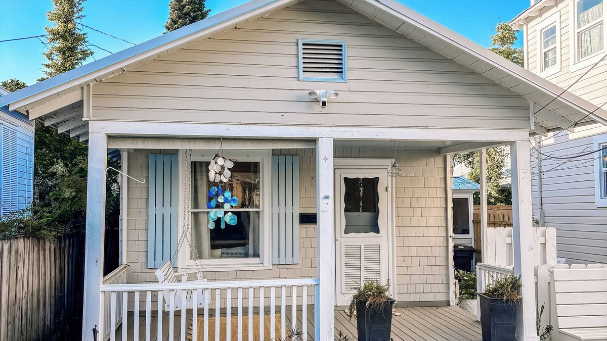 St. Augustine Cottage | Walk to Night of Lights, Historic Home, Pets OK, Free Parking, Porch