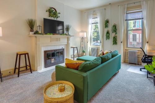 Pottstown Apartment | Walk to Restaurants and Shops Apt in Pennsylvania!