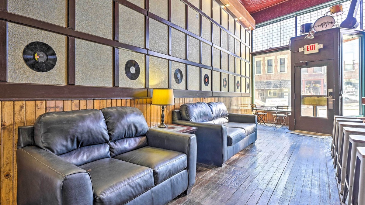 Lansing Apartment | Walk to River: Unique Studio in Renovated Bar!