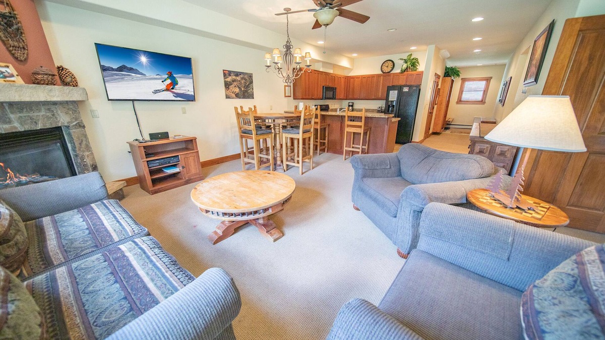 Keystone House | Walk to slopes, Gas Fireplace, Views of the Mtn