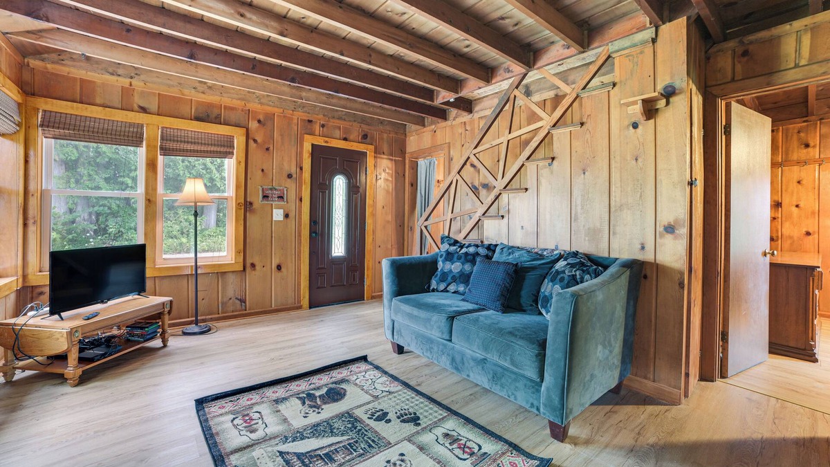 Lupton Cabin | Walk to the Lake! Lower Peninsula Cabin Retreat