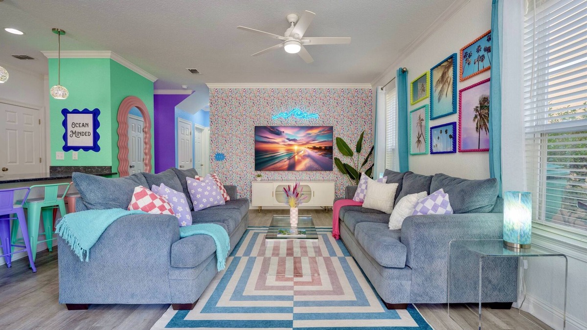 Villages of Crystal Beach House | Walk2Beach | Golf Cart | Arcades | Dog Friendly | Stocked Kitchen