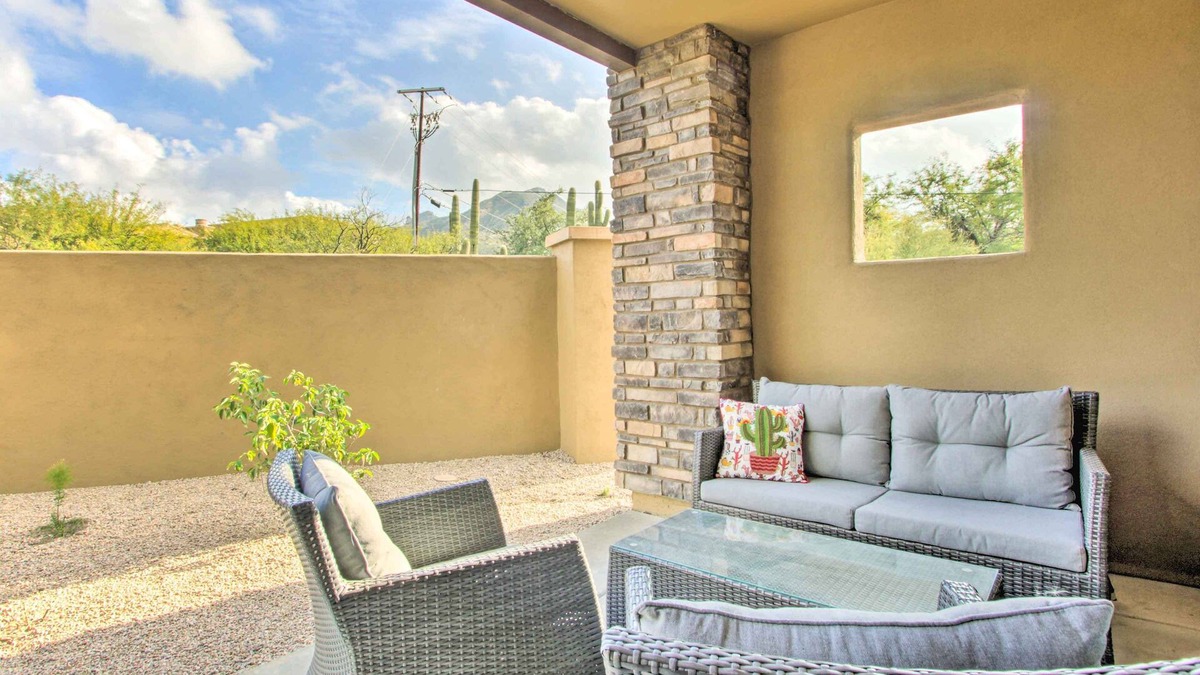 Cave Creek House | Walkable Cave Creek Townhome w/Private Patio!