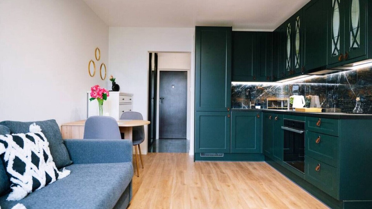 Ochota Apartment | Warsaw Studio Apartment - City View, Parks nearby by Rentujemy