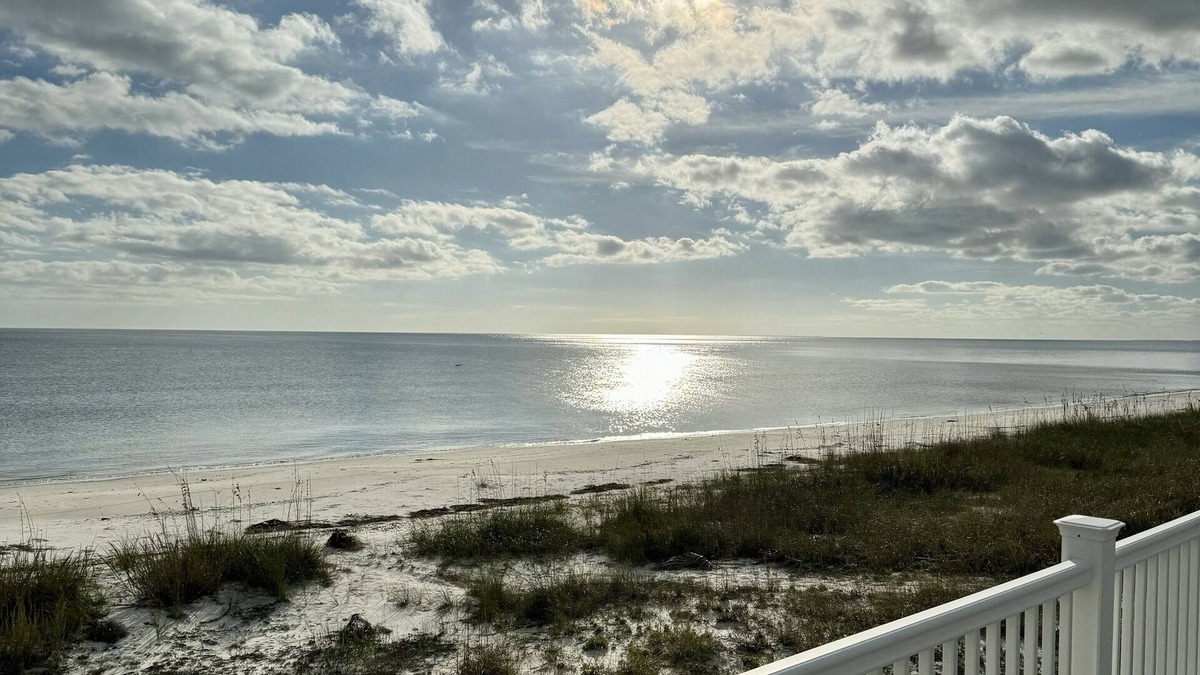 Alligator Point House | Watch dolphins frolic or an amazing sunset from your private deck on the Gulf!