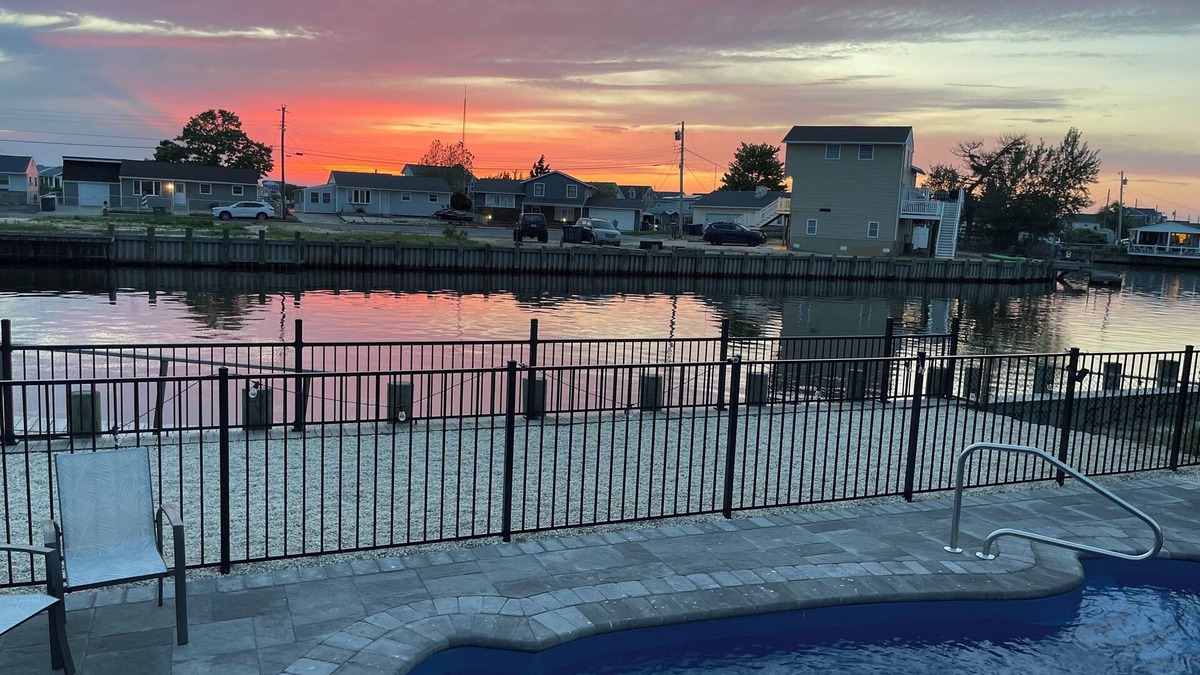 Mystic Island House | Waterfront home w/in-ground pool, short drive to LBI and Atlantic City