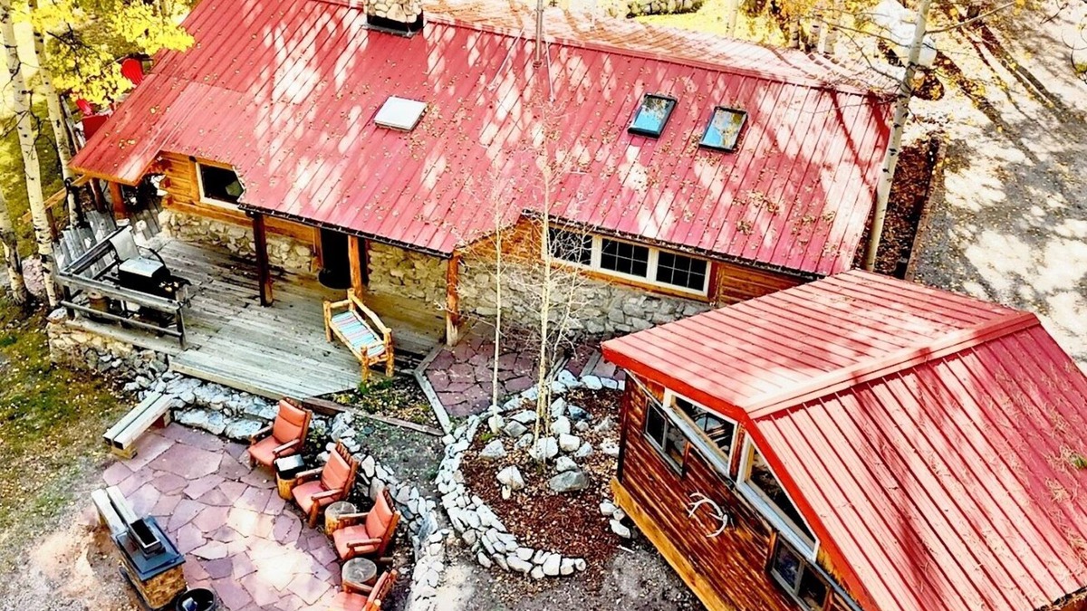 Buena Vista Cabin | Water front, Log Cabin, Mountain Views, ATV Trails, hiking, fishing, creek front