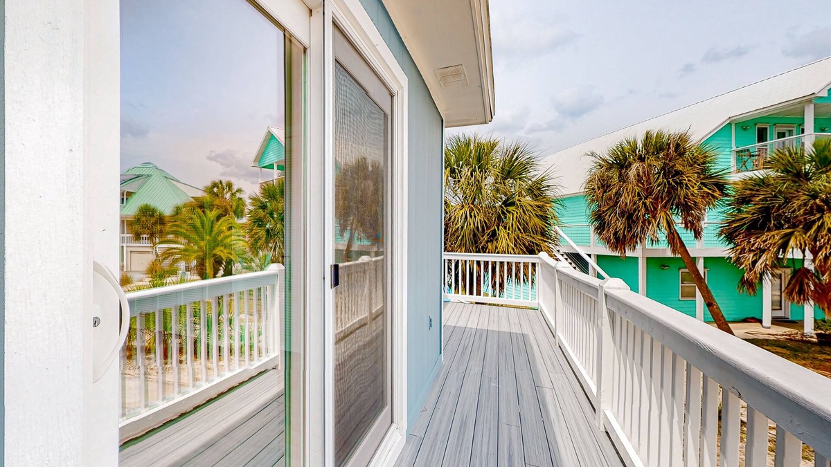 Perdido Key Coves One House | Water-view home with balcony & boat dock & tennis court access