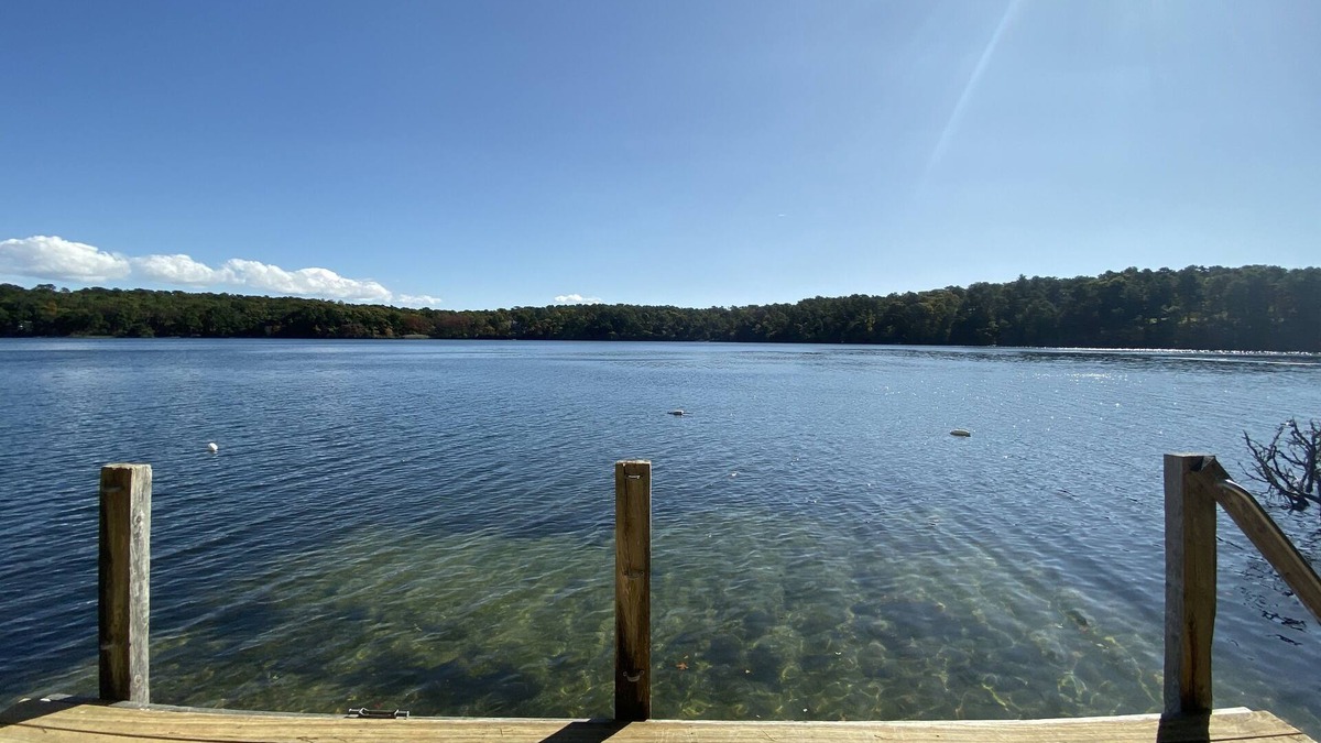 Brewster House | Water Views and Dock on Sheep Pond with A/C.