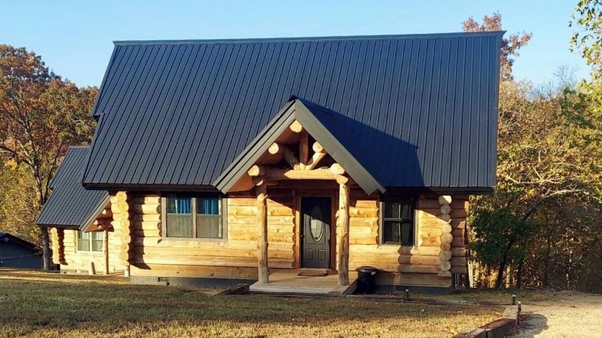 Grove Cabin | Waterfall View Cabin at White Buffalo Lodge;nFamily-friendly with lake access