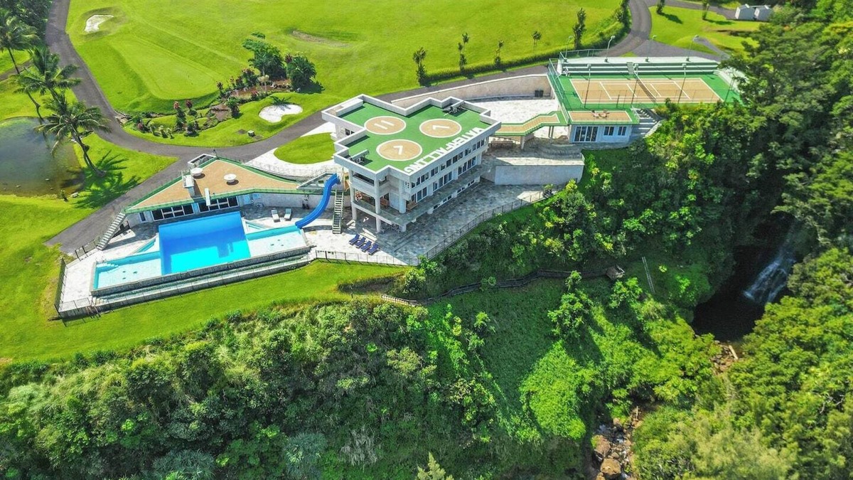 Ninole House | Waterfalling Estate is an oceanfront compound on the Big Island unlike any other