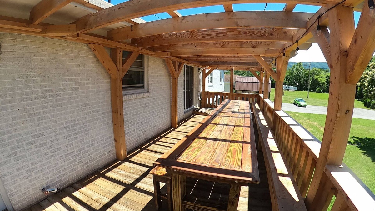 North Tazewell House | Waterfront 6 Bedroom Riverside Retreat and Arcade @ Back of the Dragon